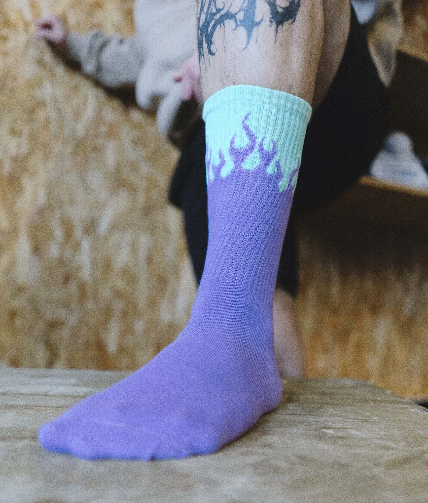LIEKKISUKAT – HEAVY CREW SOCKS