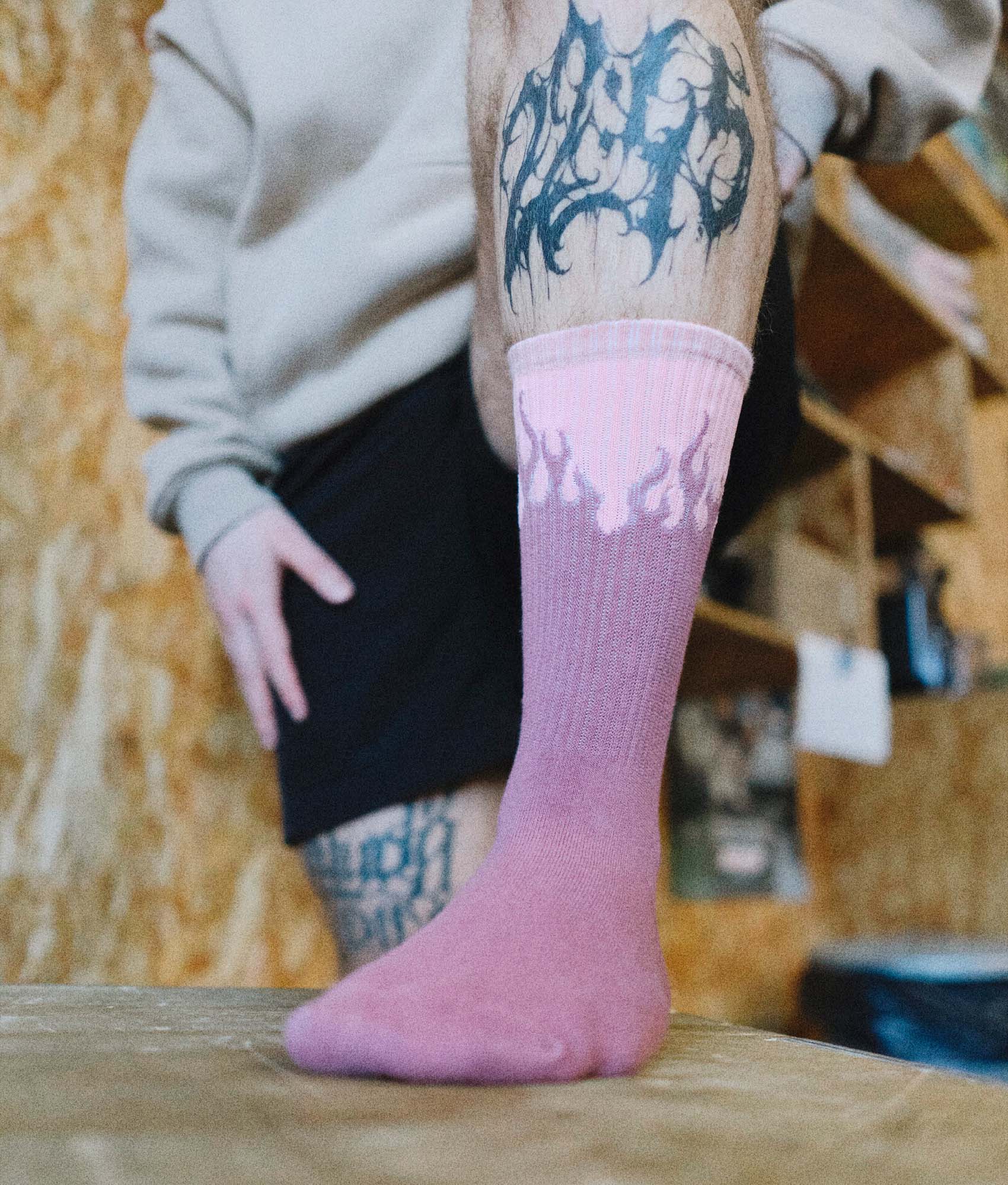 LIEKKISUKAT – HEAVY CREW SOCKS